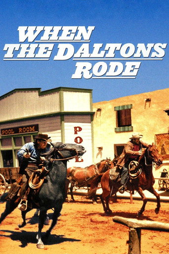 When the Daltons Rode movie poster