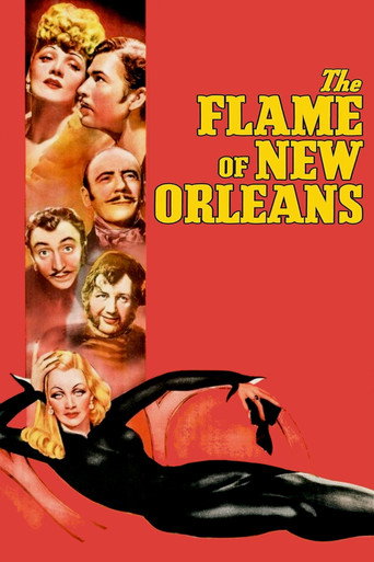 The Flame of New Orleans movie poster