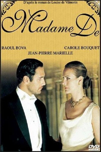 Madame De... movie poster