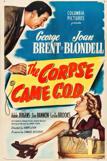 The Corpse Came C.O.D. movie poster