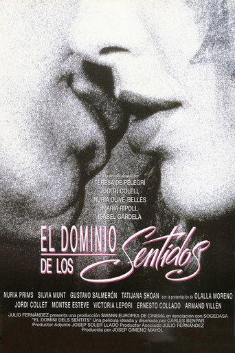 El dominio de los sentidos movie poster