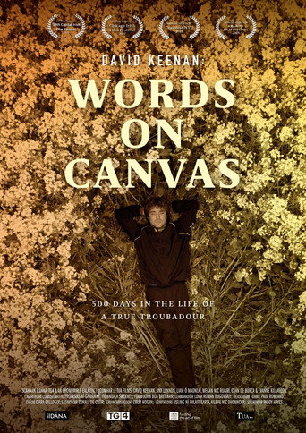 David Keenan - Words on Canvas movie poster