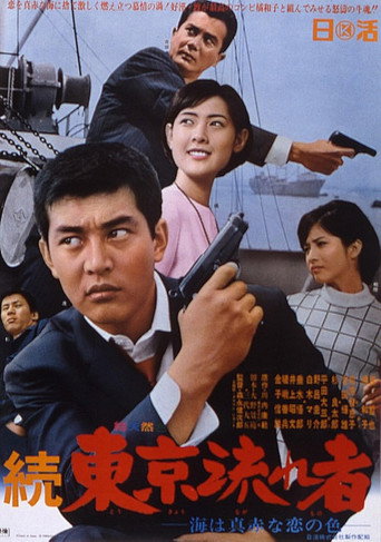 Tokyo Drifter 2: The Sea Is Bright Red as the Color of Love movie poster
