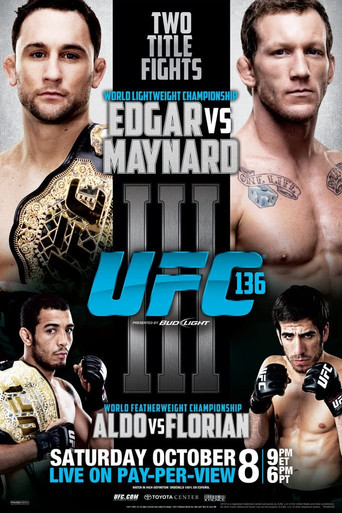 UFC 136: Edgar vs. Maynard III movie poster