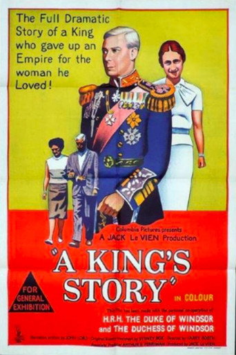 A King's Story movie poster