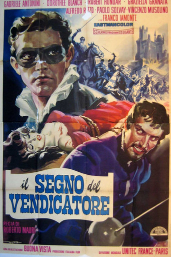 Il segno del vendicatore movie poster
