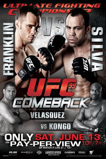 UFC 99: The Comeback movie poster