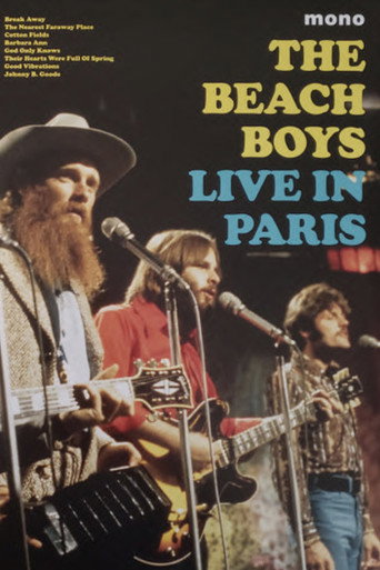 The Beach Boys: Live In Paris, 1969 movie poster