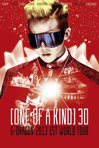 ONE OF A KIND 3D ; G-DRAGON 2013 1ST WORLD TOUR movie poster