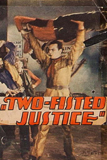Two Fisted Justice movie poster