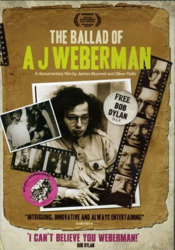 The Ballad of AJ Weberman movie poster