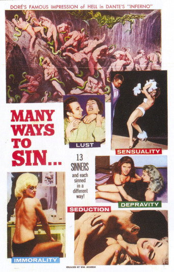 Many Ways to Sin movie poster