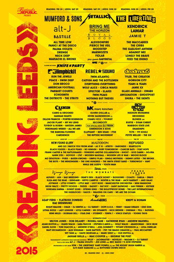 Alt-J - Live Reading Festival movie poster