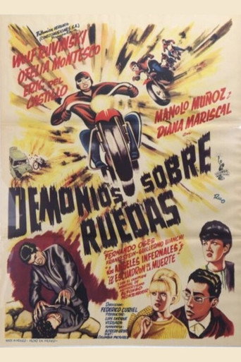 Demonios sobre ruedas movie poster