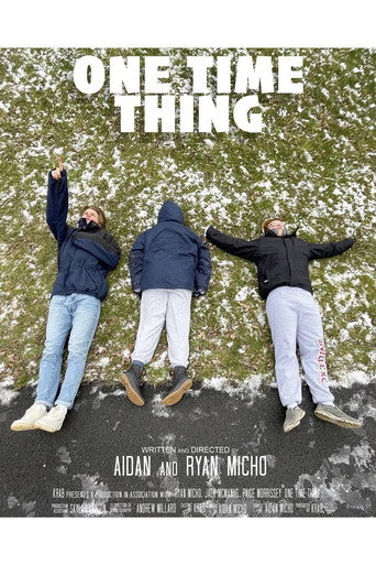 One Time Thing movie poster
