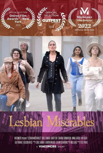 Lesbian Miserables movie poster