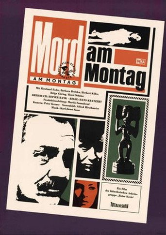 Murder on Monday movie poster