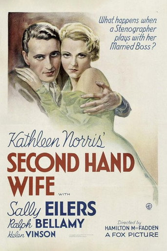 Second Hand Wife movie poster
