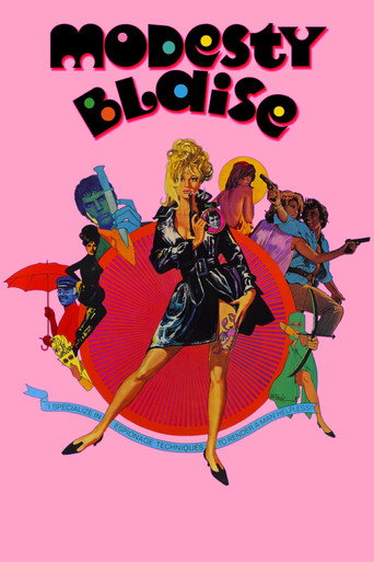 Modesty Blaise movie poster