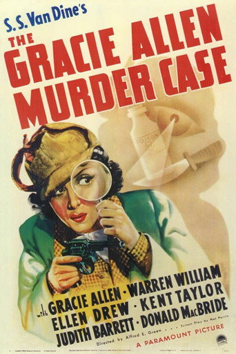The Gracie Allen Murder Case movie poster