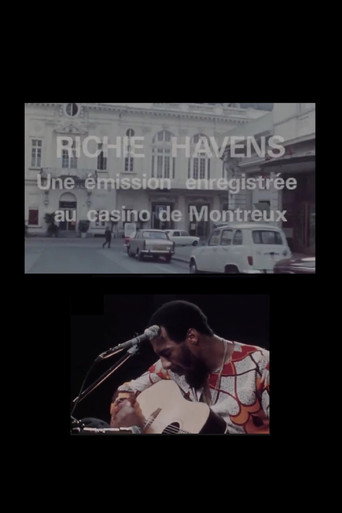 Richie Havens - Live at Montreux Casino 1972 movie poster