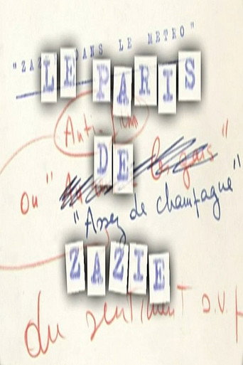 Le Paris de Zazie movie poster