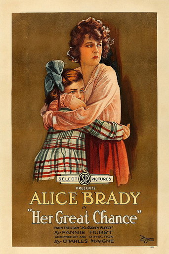 Her Great Chance movie poster