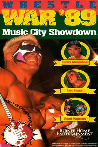 WCW WrestleWar 1989 movie poster