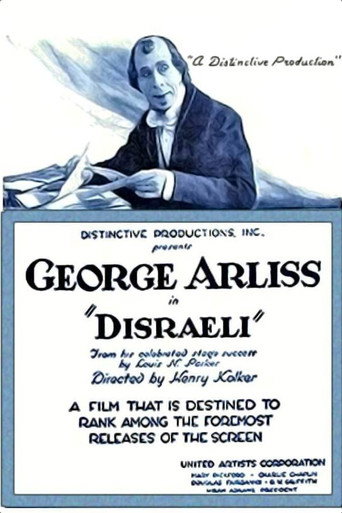 Disraeli movie poster