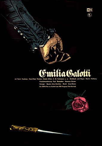 Emilia Galotti movie poster