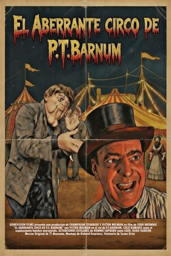 P.T. Barnum's aberrant circus movie poster