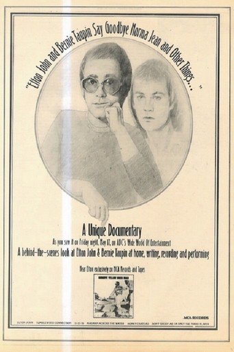 Elton John and Bernie Taupin Say Goodbye Norma Jean and Other Things movie poster