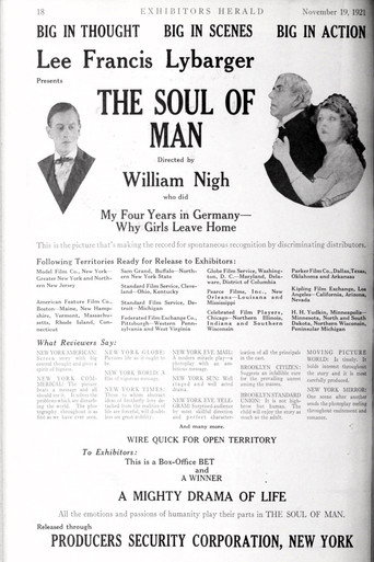 The Soul of Man movie poster