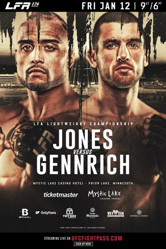 LFA 174: Jones vs. Gennrich movie poster