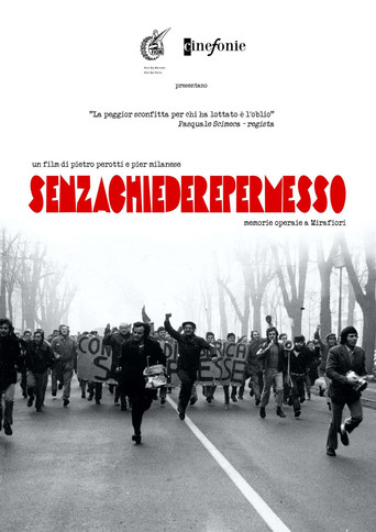 Senzachiederepermesso movie poster