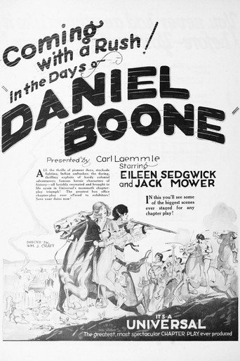 In the Days of Daniel Boone movie poster