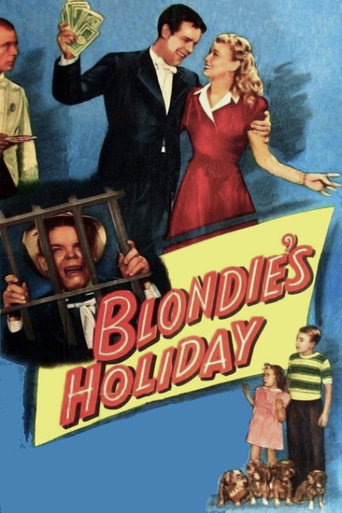 Blondie's Holiday movie poster