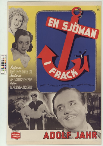En sjöman i frack movie poster