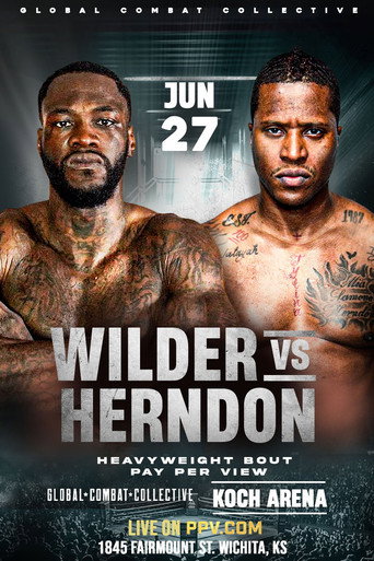Deontay Wilder vs. Tyrrell Herndon movie poster