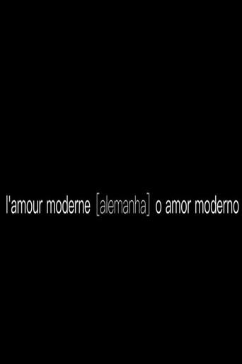 L'amour moderne [allemagne] movie poster