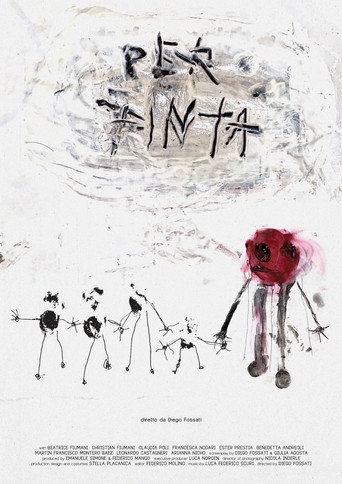 Per finta movie poster