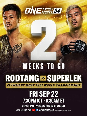 ONE Friday Fights 34: Rodtang vs. Superlek movie poster