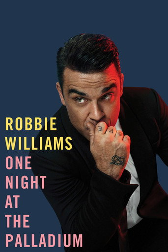 Robbie Williams - One Night At the Palladium movie poster