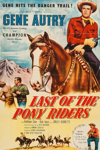Last of the Pony Riders movie poster