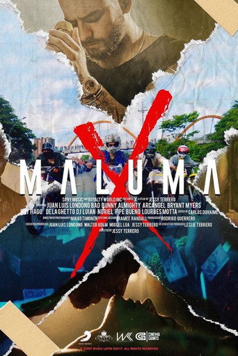 Maluma: X (The Film) movie poster