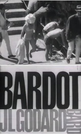 Bardot et Godard movie poster