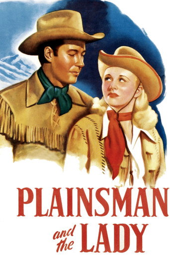 The Plainsman and the Lady movie poster