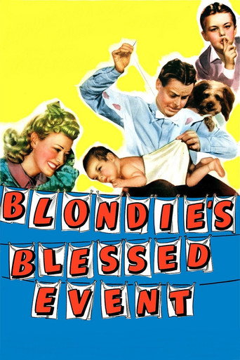 Blondie's Blessed Event movie poster