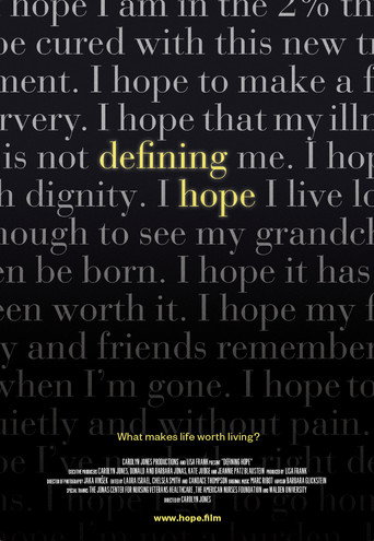 Defining Hope movie poster