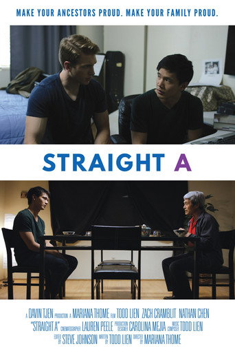 Straight A movie poster